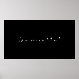 Greatness Poster