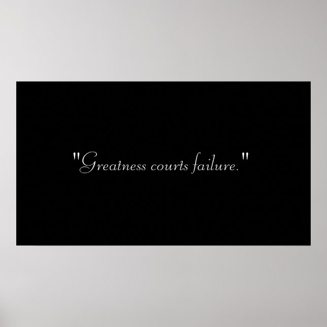 Greatness Poster (Front)