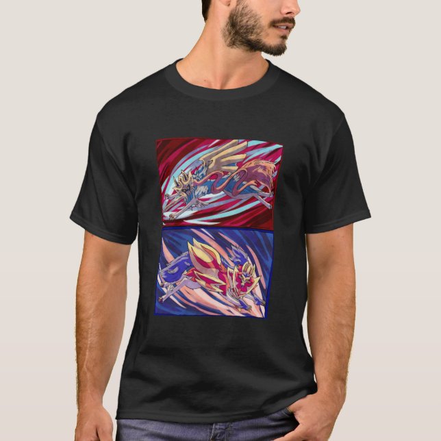 Greatwolves Zacian  Zamazenta Classic T-Shirt (Front)