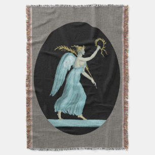Grecian Beauty II Throw Blanket