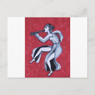 Grecian Dancer Postcard