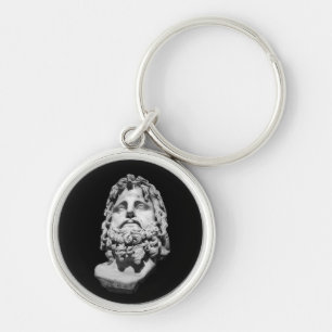 Greco Roman Bust Key Ring