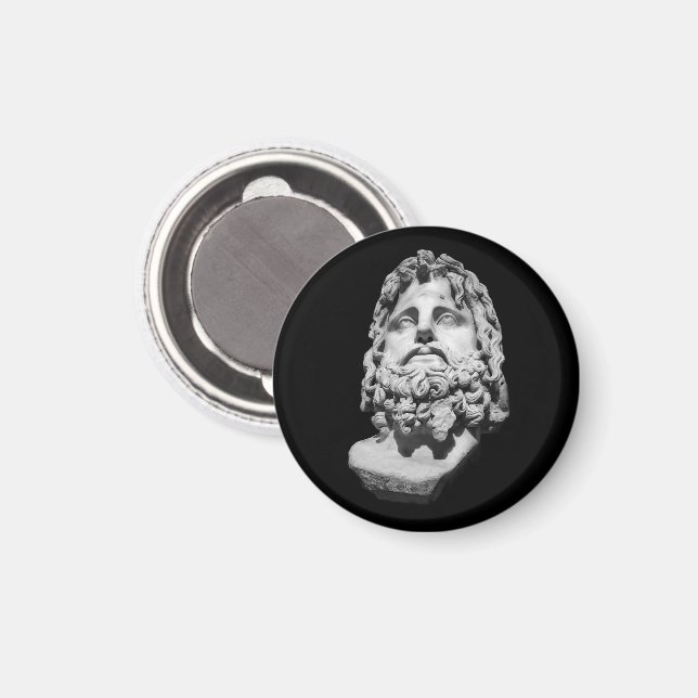 Greco Roman Bust Magnet (Front/Back)