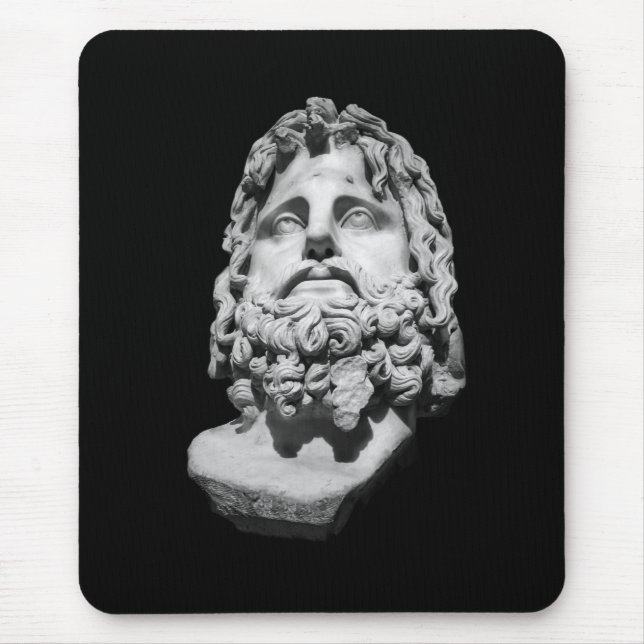 Greco Roman Bust Mouse Mat (Front)