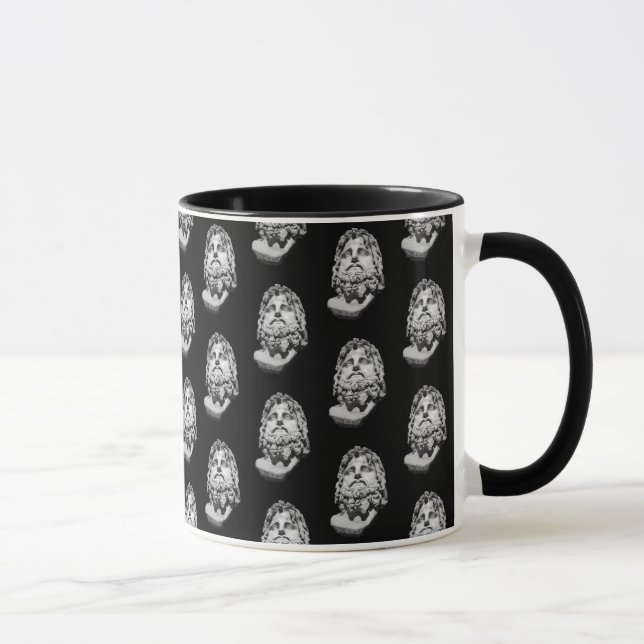 Greco Roman Bust Mug (Right)