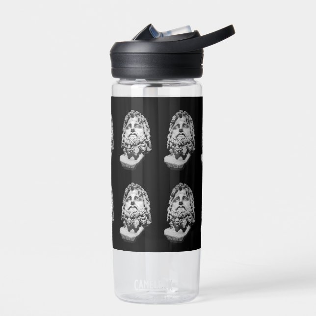 Greco Roman Bust Water Bottle (Left)