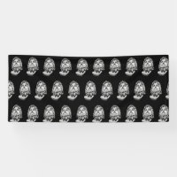Greco Roman Marble Bust Classical Black and White