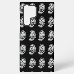 Greco Roman Marble Bust Classical Black and White Samsung Galaxy Case
