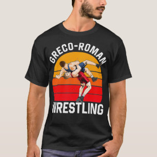 Greco Roman Wrestling Freestyle Wrestler Training T-Shirt