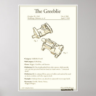 Greeblie 24" x 20", Value Poster Paper (Matte)