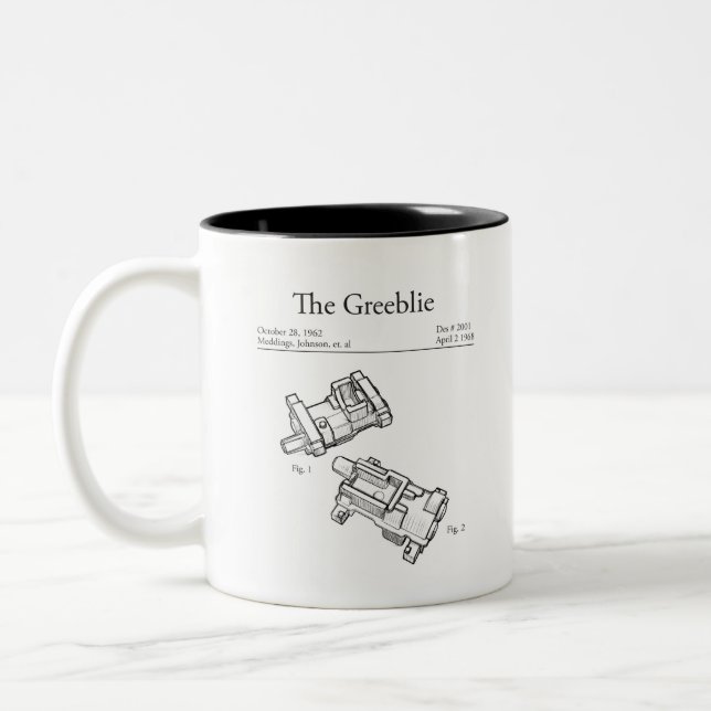 Greeblie Patent Mug (Left)