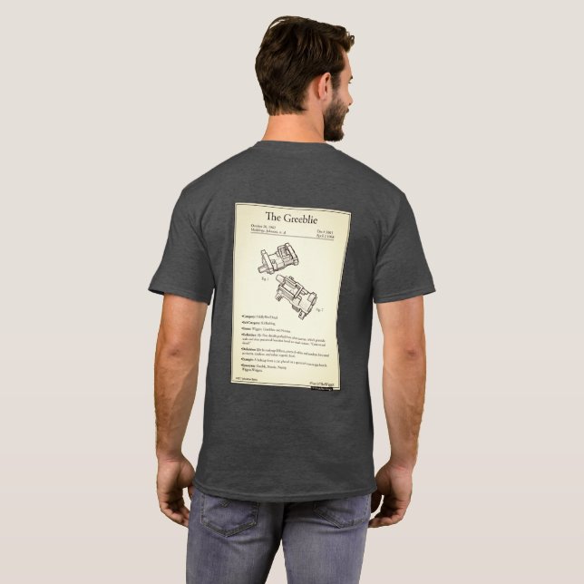 Greeblie Patent T-Shirt (Back Full)