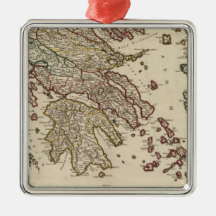 Greece 15 metal tree decoration