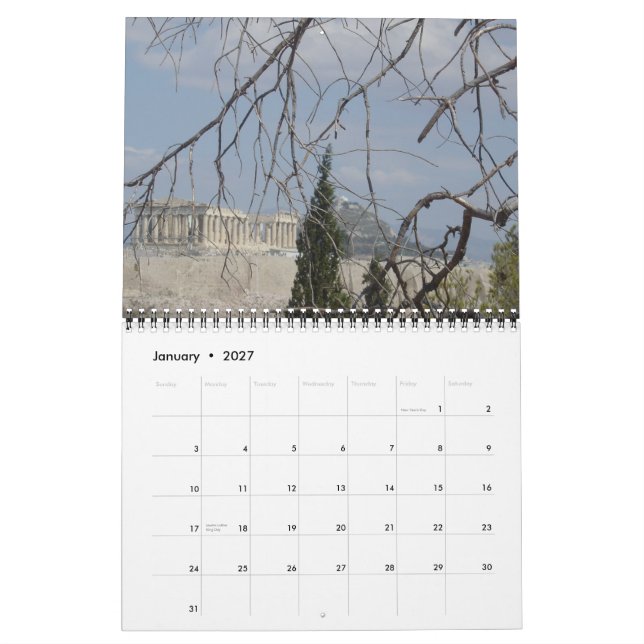Greece 2010 calendar (Jan 2027)