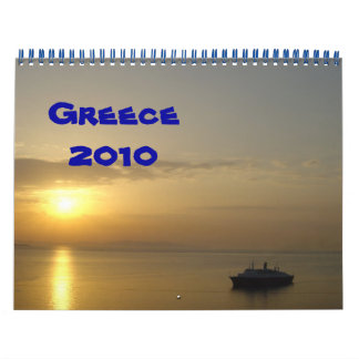 Greece 2010 calendar
