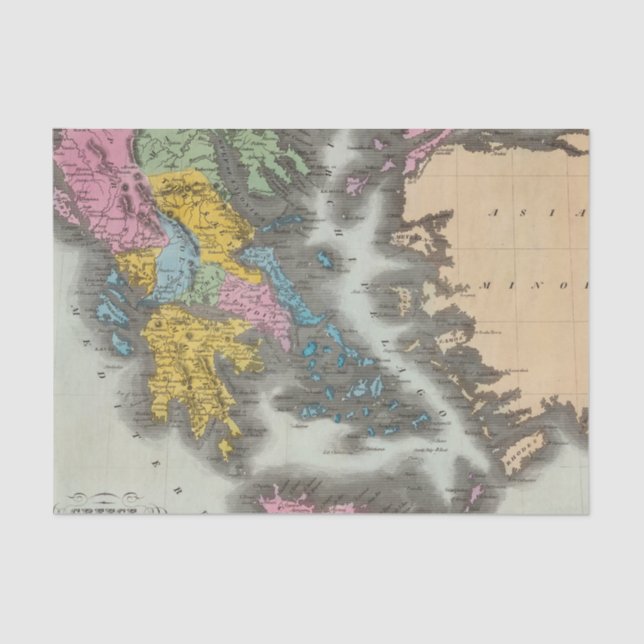Greece 2 tissue paper (Front)