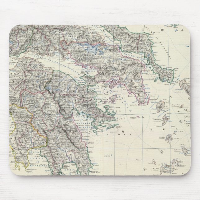 Greece 3 mouse mat (Front)