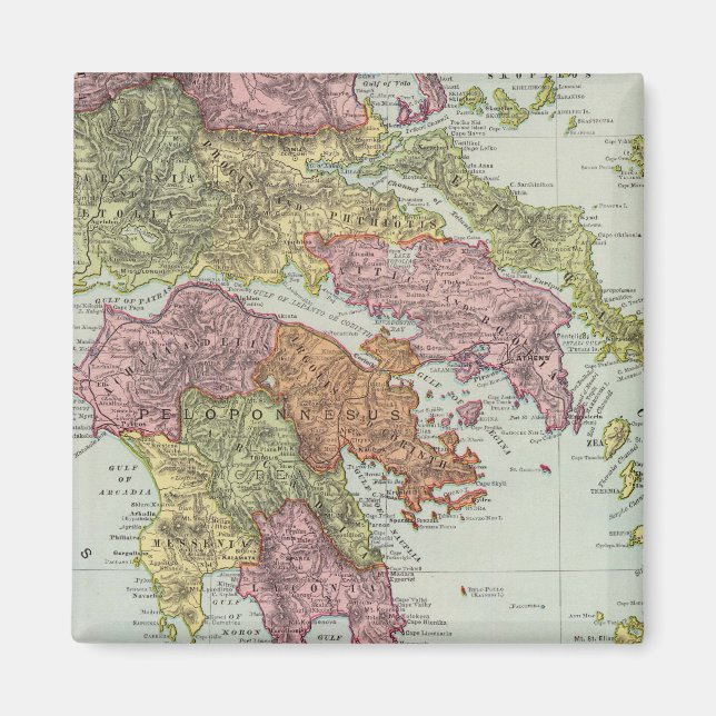 Greece 4 magnet (Front)