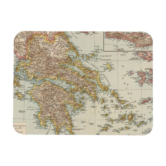 Greece 4 magnet (Horizontal)