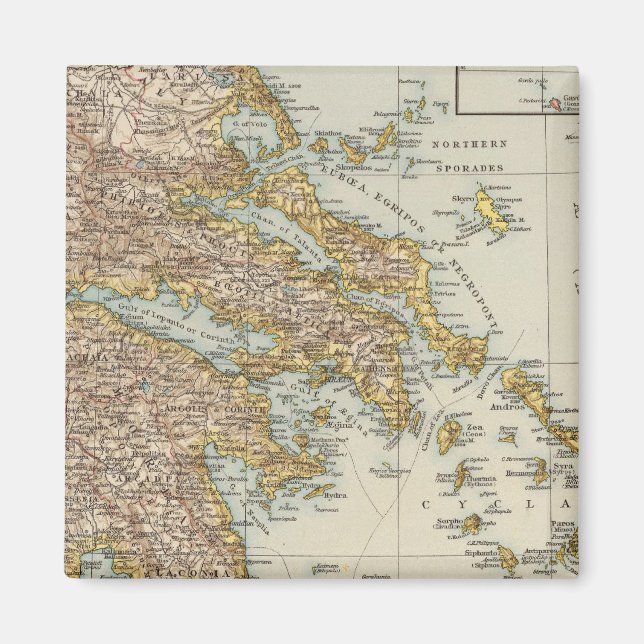 Greece 4 magnet (Front)