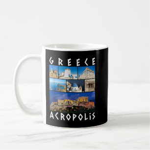 Greece Acropolis Famous Sights Gallery Traveller S Coffee Mug