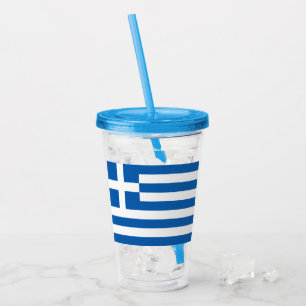 Greece Acrylic Tumbler