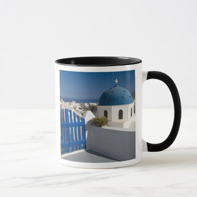 Greece and Greek Island of Santorini from the Mug (Right)