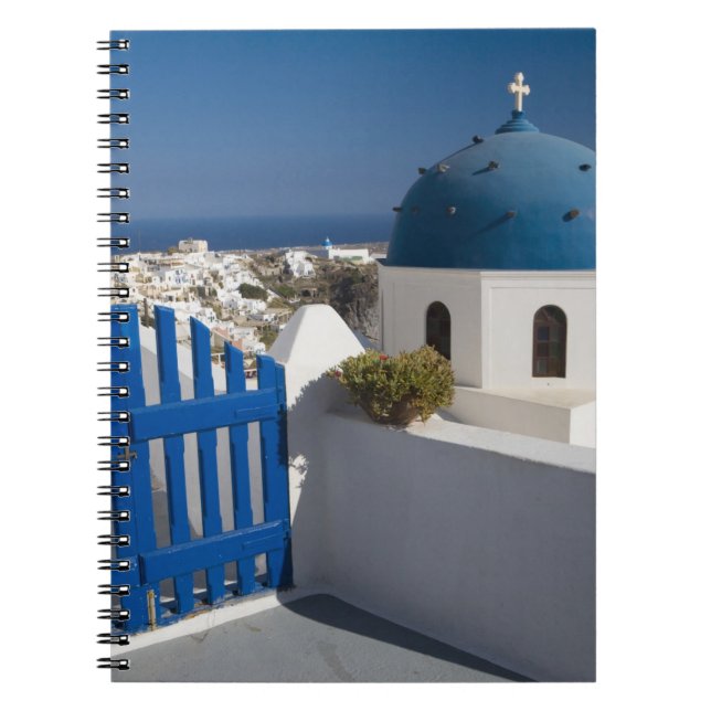 Greece and Greek Island of Santorini from the Notebook (Front)