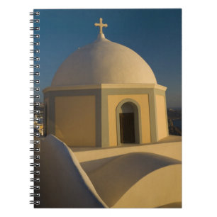 Greece and Greek Island of Santorini town of 2 Notebook