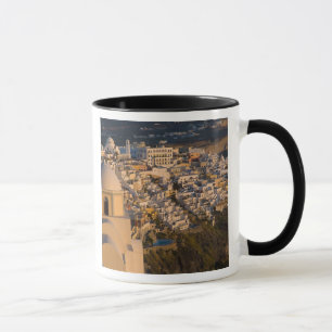 Greece and Greek Island of Santorini town of Mug