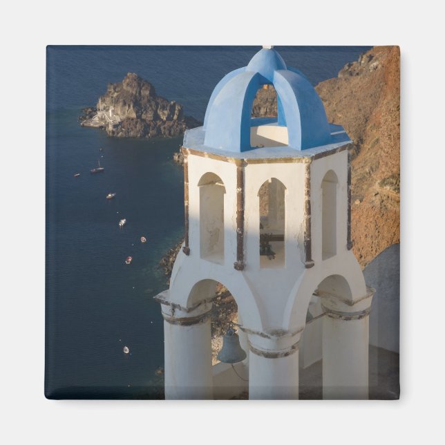 Greece and Greek Island of Santorini town of Oia 2 Magnet (Front)