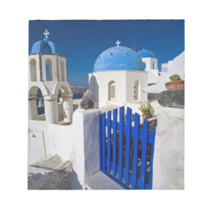 Greece and Greek Island of Santorini town of Oia 3 Notepad