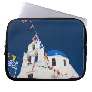Greece and Greek Island of Santorini town of Oia 4 Laptop Sleeve