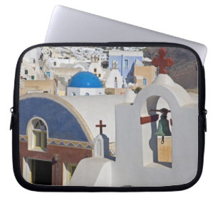 Greece and Greek Island of Santorini town of Oia 5 Laptop Sleeve