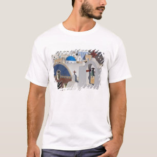 Greece and Greek Island of Santorini town of Oia 5 T-Shirt
