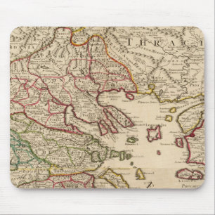 Greece and Macedonia Mouse Mat
