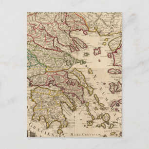 Greece and Macedonia Postcard