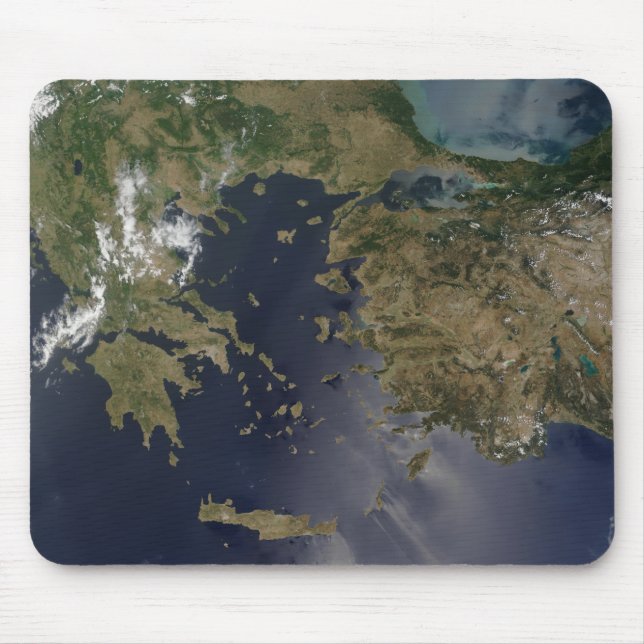 Greece and Turkey Mouse Mat (Front)