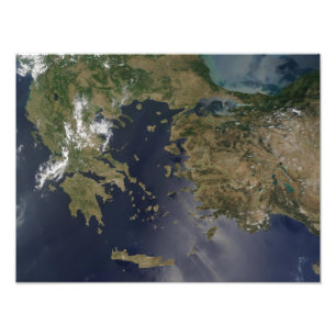 Greece and Turkey Photo Print