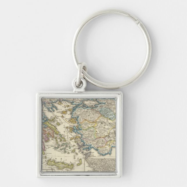 Greece, Asia Minor 1453 Key Ring (Front)