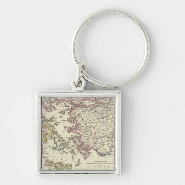 Greece, Asia Minor Key Ring (Front)