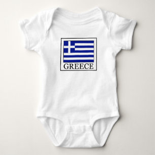 Greece Baby Bodysuit