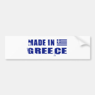 GREECE BUMPER STICKER