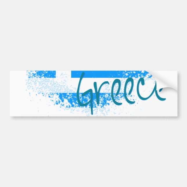 Greece Bumper Sticker (Front)