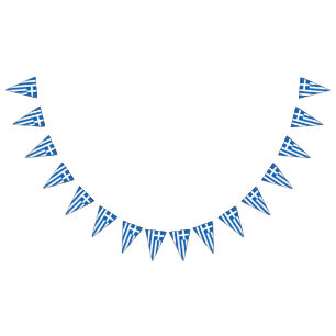 Greece Bunting Flags