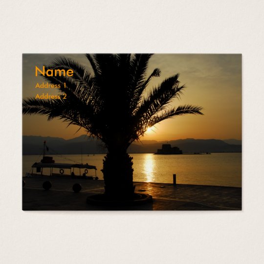 Greece Business Card