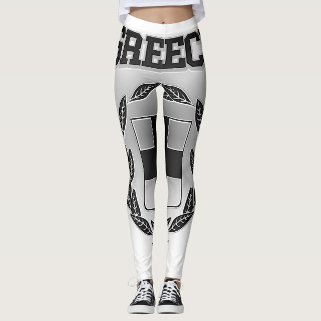 Greece Coat of Arms Leggings (Front)
