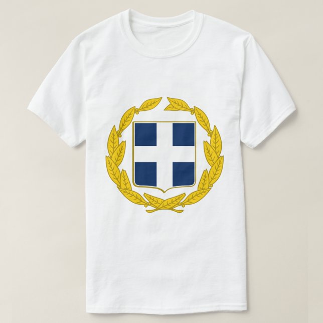 Greece Coat Of Arms Shirt (Design Front)
