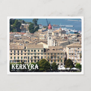 Greece - Corfu - Kerkyra - Postcard