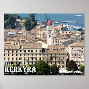 Greece - Corfu - Kerkyra - Poster